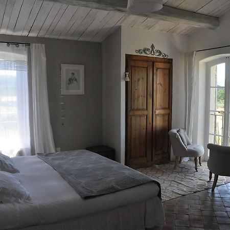 Bed and Breakfast Le Mas En Provence Entrechaux Exterior foto