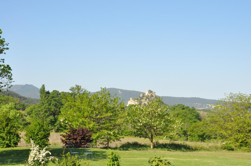 Bed and Breakfast Le Mas En Provence Entrechaux Exterior foto