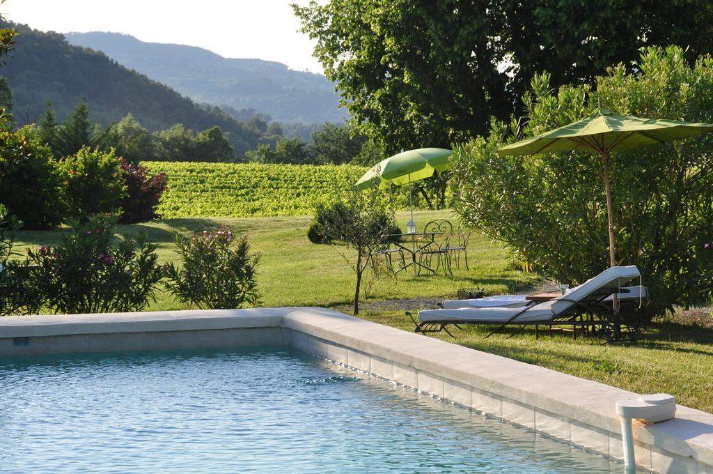 Bed and Breakfast Le Mas En Provence Entrechaux Exterior foto
