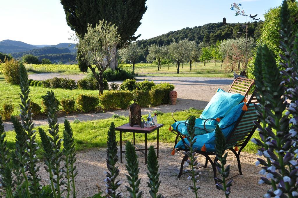 Bed and Breakfast Le Mas En Provence Entrechaux Exterior foto