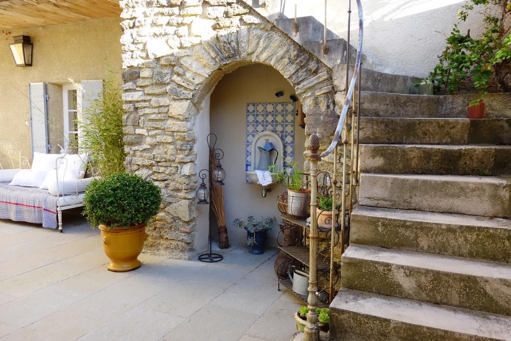 Bed and Breakfast Le Mas En Provence Entrechaux Exterior foto