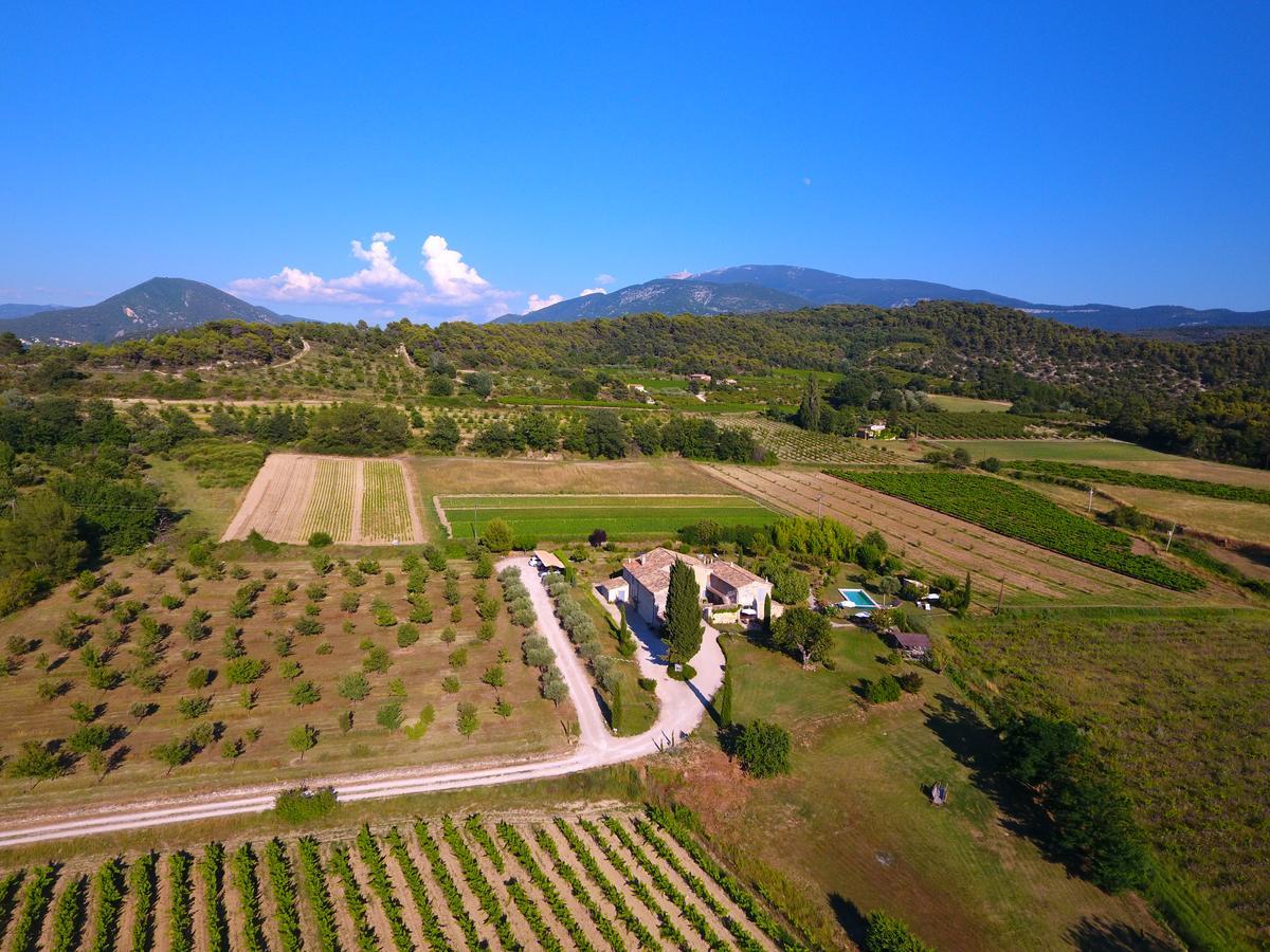 Bed and Breakfast Le Mas En Provence Entrechaux Exterior foto