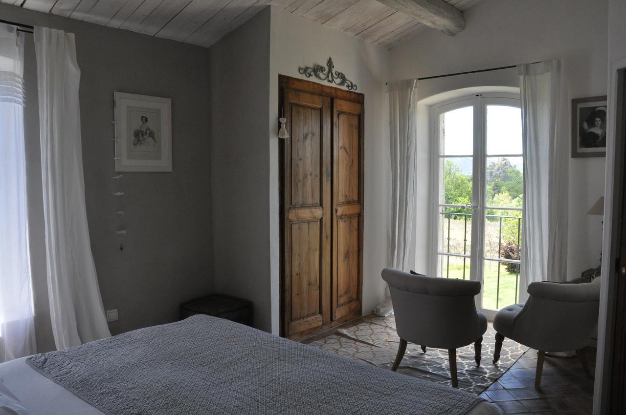 Bed and Breakfast Le Mas En Provence Entrechaux Exterior foto